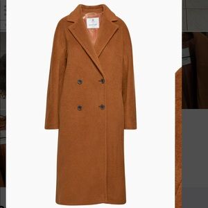 Babaton Aritzia The Slouch Coat in Deep Camel SOLD